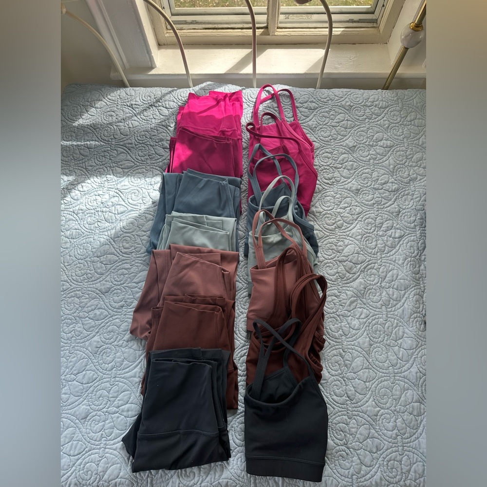 CRZ Yoga Leggings & Sports Bra Set